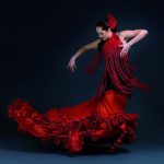 Oleaje Flamenco Bata de Cola