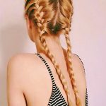 two braids style
