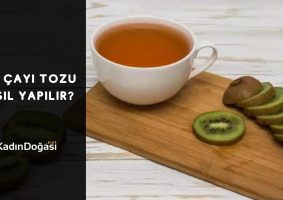 Kivi Çayı Tozu Nasıl Yapılır?